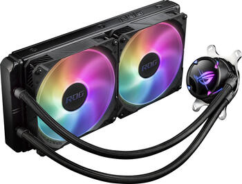 ASUS ROG Strix LC II 280 ARGB Komplett-Wasserkühlung, 2x 140mm, 700-2100rpm, 35.7dB(A), 102.3m³/h, 3.1mmH2O