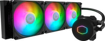 Cooler Master MasterLiquid ML360L ARGB V2 CPU-Lüfter, 3x 120mm, 650-1800rpm, 8-27dB(A), 105.3m³/h, 2.5mmH2O