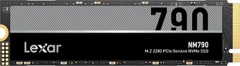 4.0 TB SSD Lexar NM790, M.2/M-Key (PCIe 4.0 x4), lesen: 7400MB/s, schreiben: 6500MB/s SLC-Cached, TBW: 3PB