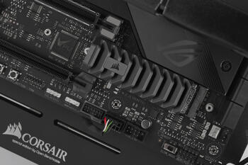 1.0 TB SSD Corsair Force Series MP600 Pro XT, M.2/M-Key, lesen: 7100MB/s, schreiben: 5800MB/s, TBW: 700TB