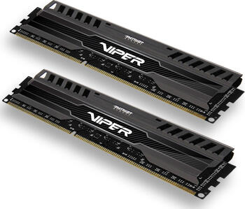 DDR3RAM 2x 8GB DDR3-1866 Patriot Viper 3 schwarz, CL10-11-10-30 Kit