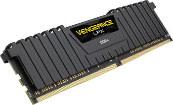 DDR4RAM 2x 8GB DDR4-3200 Corsair Vengeance LPX schwarz DIMM, CL16-18-18-36 Kit