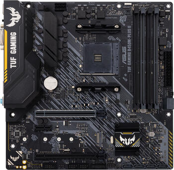 ASUS TUF Gaming B450M-Plus II, µATX Mainboard, 4x DDR4, max. 128GB, 1x DVI-D, 1x HDMI 2.0b, 1x USB-C 3.0