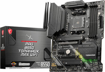 MSI MAG B550 Tomahawk Max WIFI, ATX Mainboard, 4x DDR4, max. 128GB, 1x HDMI 2.1, 1x USB-C 3.1