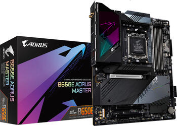 GIGABYTE B650E AORUS Master AX, 4x DDR5, HDMI 2.0, DisplayPort 1.4, USB-C 3.2 mit DP