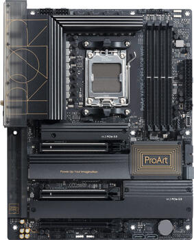 ASUS ProArt X670E-Creator Wi-Fi 6E, ATX Mainboard, 4x DDR5, max. 128GB, HDMI 2.1, 2x USB4 mit DP 1.4, USB-C 3.2