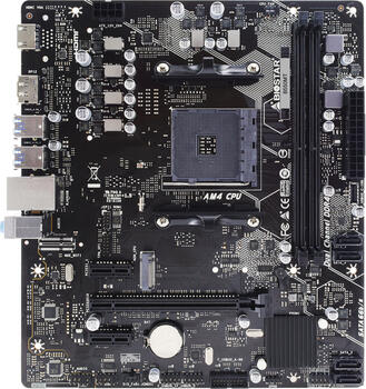 Biostar B550MT, ATX Mainboard, 2x DDR4 max. 64GB, HDMI 1.4b, DisplayPort 1.2