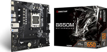 Biostar B650MT, µATX-Mainboard, 2x DDR5, max. 96GB, HDMI 1.4, DisplayPort 1.2