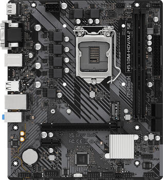 ASRock H510M-HDV/M.2 SE, µATX Mainboard, 2x DDR4, max. 64GB, 1x VGA, 1x DVI-D, 1x HDMI 2.0b