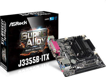 ASRock J3355B-ITX Mainboard mit Intel Celeron J3355 2x DDR3 SO-DIMM max. 16GB