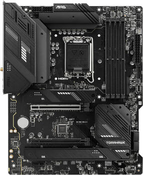 MSI MAG B760 Tomahawk Wi-Fi 6E, ATX Mainboard, 4x DDR5, max. 128GB, 1x HDMI 2.1, 1x USB-C 3.2