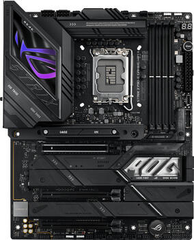 ASUS ROG Strix Z790-E Gaming WIFI II, Sockel 1700, ATX 4x DDR5 max. 192GB, VGA, HDMI 2.1, DisplayPort 1.4