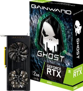 Gainward GeForce RTX 3060 Ghost, 12GB GDDR6, HDMI, 3x DP 