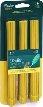 75er-Pack 3Doodler Start Filament gelb, - Lemon Zest