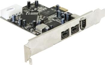 PCIe Karte DeLock FireWire IEEE1394a-b 