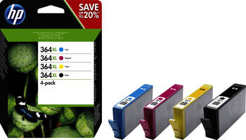 HP Tinte Nr 364 XL Combo Value Pack N9J74AE 