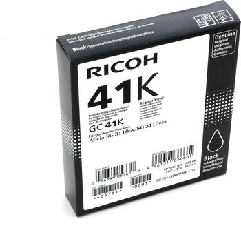 Ricoh GC41K Gel schwarz 