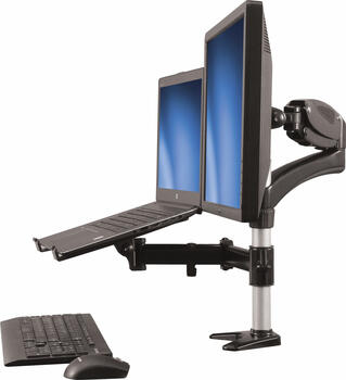 StarTech Monitorarm, Laptopständer, One-Touch Höhenverstellbar 75 x 75 mm - 100 x 100 mm