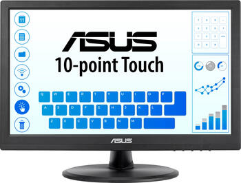 15.6 Zoll ASUS VT168HR, 39.6cm TFT, 5ms, Multi-Touch, VGA, HDMI