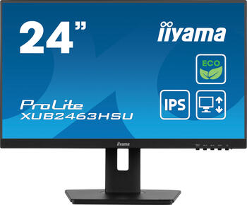 23.8 Zoll iiyama ProLite XUB2463HSU-B1, 60.5cm TFT, 100Hz, FreeSync, 3ms (GtG), HDMI, DP