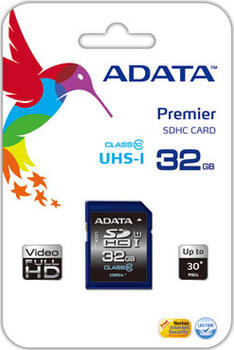 32GB ADATA Premier Class10 SDHC Speicherkarte 