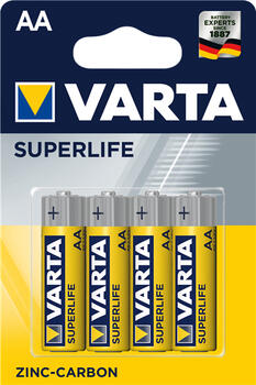 Varta SUPERLIFE Einwegbatterie AA Zink-Karbon 