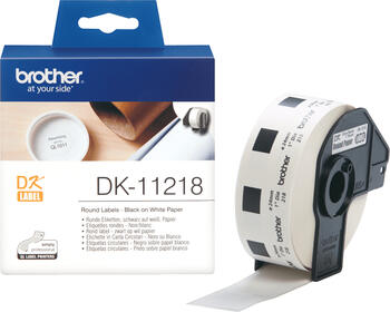 Brother DK-11218 Runde Etiketten 