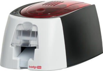 Evolis Badgy 100 Plastikkarten-Drucker Farbstoffsublimation/Wärmeübertragun Farbe 260 x 300 DPI