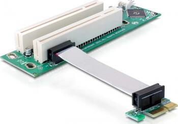 DeLOCK Riser card PCI Express x1 > 2x PCI 32Bit 