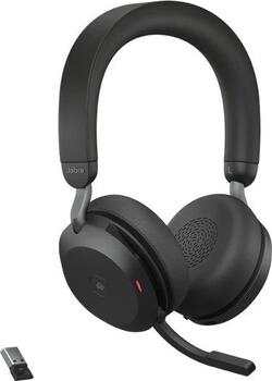 Jabra Evolve2 75 - USB-C MS Teams inkl. Ladestation schwarz 