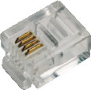 LogiLink RJ11 Modularstecker, ungeschirmt 