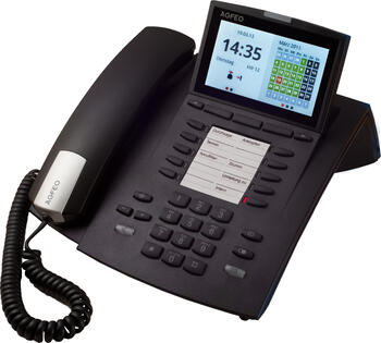 Agfeo ST45 Systemtelefon schwarz S0/Up0 