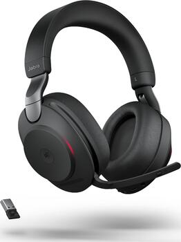 Jabra Evolve2 85 - USB-A MS Stereo schwarz Bluetooth 5.0, Over-Ear