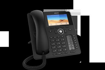 snom D785 schnurgebundenes VoIP-Telefon 3.5 Zoll Display, Bluetooth, optische Anrufsignalisierung