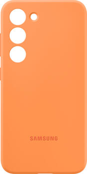 Samsung Silicone Case für Galaxy S23 orange 