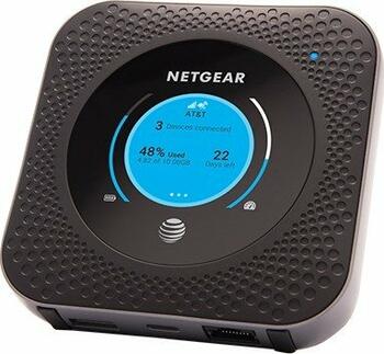 Netgear Nighthawk M1, UMTS, LTE, WLAN, Micro-SIM microSD-Slot, Hotspot (20 Geräte)