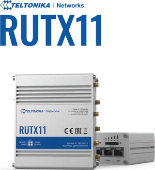 Teltonika RUTX11 LTE Router, LTE/GSM/UMTS, 