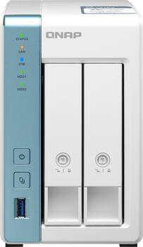 QNAP Turbo Station TS-233, 1x Gb LAN bis zu 2 Laufwerke