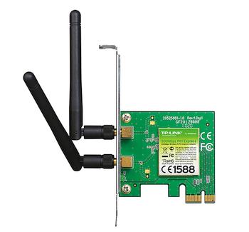 TP-Link N300 Desktop, 2.4GHz WLAN, 300Mbit/s, PCIe x1 