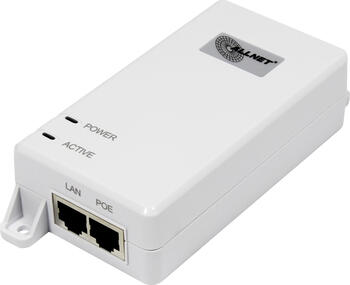 ALLNET PoE Injektor Gigabit PoE & PoE+ 15,4W/30W 