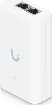 Ubiquiti Gigabit PoE-Injektor, 2x RJ-45, 60W passiv PoE++ 48V, weiß