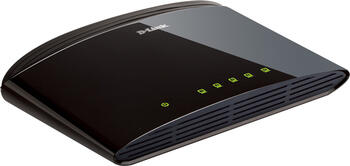 D-Link DES-1000 Desktop Fast Ethernet Switch, 5x RJ-45, Backplane: 1Gb/s