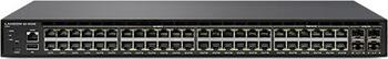 Lancom GS-4554X, 48-Port + 4x SFP+, 2x QSFP+, 40 Gigabit Switch, Backplane: 372Gb/s, 12x 2,5G, 36x 1G, 4x 10G, 2x 40G