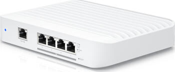 Ubiquiti UniFiSwitch Flex XG Desktop 10G Managed Switch, 5x RJ-45, PoE+ PD, Backplane: 82Gb/s