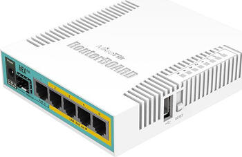 MikroTik routerboard hEX PoE, 5-port Gigabit Ethernet Router 