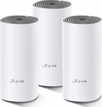 TP-Link Deco E4, 3er-Pack Router, Wi-Fi 5, 300Mbps (2.4GHz), 867Mbps (5GHz)