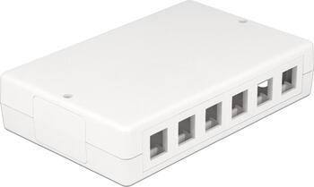 Delock Keystone Leergehäuse 12-Port 