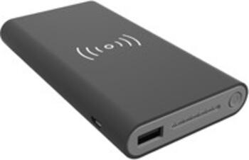 Ultron Powerbank RealPower PB-8000 Wireless-Qi, 8000mAh, 15W, schwarz