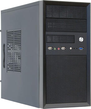 Chieftec Mesh LCX-01SL-SL-B silber ATX-MidiTower 