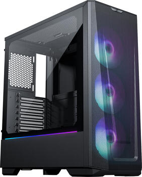 Phanteks Eclipse G360A schwarz, Glasfenster 